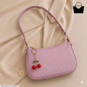 Women's Leather Plain Shoulder Bag