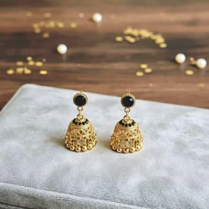 Gold Plated Jhumkas for Bridal & Party Wear