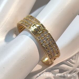 Golden Plated Joker Ring Trendy Daily Wear Jewelry [ Golden Two Options (Opening/Closed)/ Silver Two Options (Opening/Closed)]